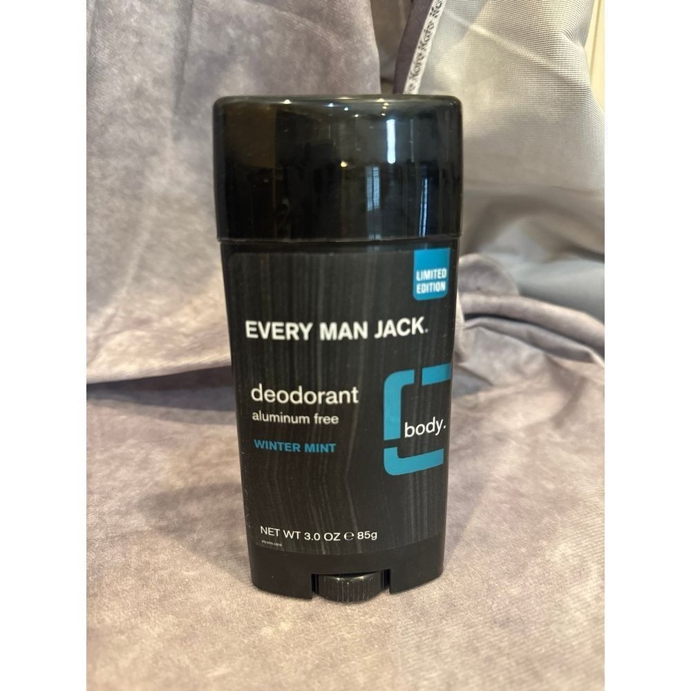 Every Man Jack Deodorant winter mint Limited Edition Discontinued HTF‎ Rare New